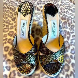 Jimmy Choo Wedge Sandals